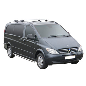Prorack Silver 2 Bar Aero Through Bar kit to suit Mercedes-Benz Viano 4dr Van (2014 - Current)