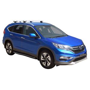 Prorack Silver 2 Bar Aero Through Bar kit to suit Honda CR-V 5dr SUV (2016 - 6/2022)