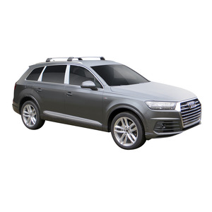 Prorack Silver 2 Bar Aero Flush Bar kit to suit Audi Q7/SQ7 5dr SUV (2015 - Current)