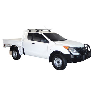 Prorack Silver 2 Bar Heavy Duty Through Bar kit to suit Mazda BT-50 Freestyle Cab 4dr Ute (11/2011 - 8/2015)