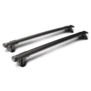 Yakima Black 2 Bar Roof Rack - Mitsubishi Pajero Sport  5dr SUV 12/15 - 2/20 (S16Y & K683)