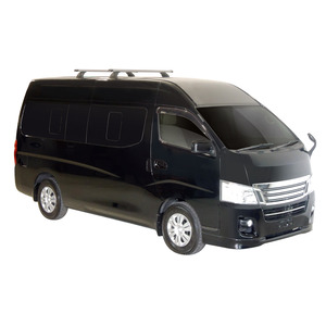 Prorack Silver 2 Bar Heavy Duty Through Bar kit to suit Nissan NV350 High Roof 5dr Van (2012 - Current)