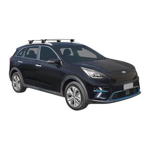 Prorack Black 2 Bar Aero Through Bar kit to suit Kia Niro 5dr SUV (2016 - 7/2022)