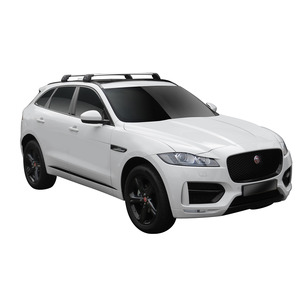 Prorack Silver 2 Bar Aero Flush Bar kit to suit Jaguar F-Pace 5dr SUV (2016 - Current)
