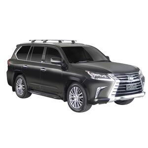 Prorack Silver 2 Bar Aero Through Bar kit to suit Lexus LX 5dr SUV (2016 - 3/2022)