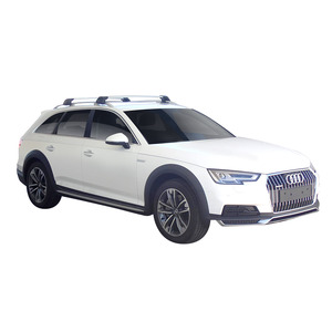 Prorack Black 2 Bar Aero Flush Bar kit to suit Audi A4/S4/RS4 Allroad 5dr Wagon (2016 - Current)