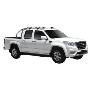 Prorack Silver 2 Bar Aero Through Bar kit to suit Great Wall Steed Double Cab 4dr Ute (2016 - 2020)