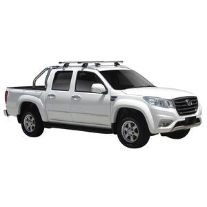 Prorack Black 2 Bar Heavy Duty Through Bar kit to suit Great Wall Steed Double Cab 4dr Ute (2016 - 2020)