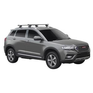 Prorack Black 2 Bar Heavy Duty Through Bar kit to suit Haval H6 5dr SUV (2017 - Current)