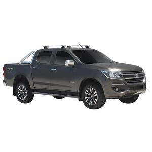 Prorack Black 2 Bar Aero Through Bar kit to suit Holden Colorado Crew Cab 4dr Ute (2012 - 2020)