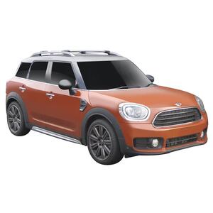 Prorack Silver 2 Bar Aero Rail Bar kit to suit Mini Countryman 5dr SUV (2017 - Current)