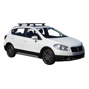Prorack Black 2 Bar Heavy Duty Through Bar kit to suit Suzuki S-Cross 5dr SUV (2013 - 5/2021)