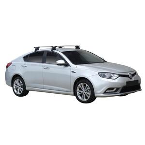 Prorack Black 2 Bar Aero Through Bar kit to suit MG 6 Plus 5dr Hatch (2017 - Current)