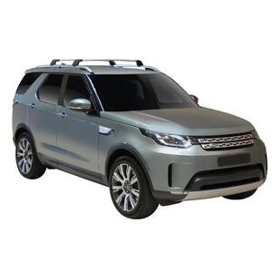 Prorack Silver 2 Bar Aero Flush Bar kit to suit Land Rover Discovery 5 5dr SUV (2017 - Current)