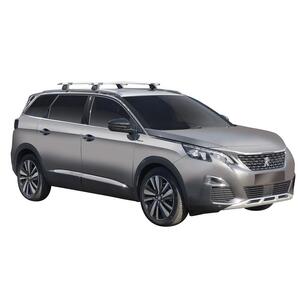 Prorack Black 2 Bar Aero Through Bar kit to suit Peugeot 5008 5dr SUV (2018 - Current)