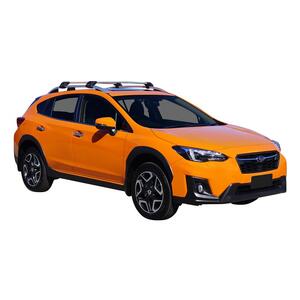 Prorack Silver 2 Bar Aero Flush Bar kit to suit Subaru XV 5dr SUV (2012 - 2022)