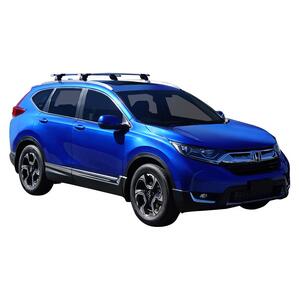 Prorack Black 2 Bar Aero Through Bar kit to suit Honda CR-V 5dr SUV (7/2017 - 8/2023)