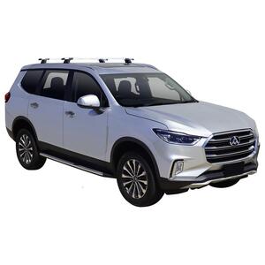 Prorack Silver 2 Bar Aero Through Bar kit to suit LDV D90 5dr SUV (8/2018 - Current)