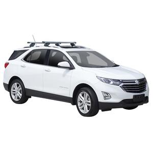 Prorack Silver 2 Bar Heavy Duty Through Bar kit to suit Holden Equinox 5dr SUV (12/2017 - 2020)