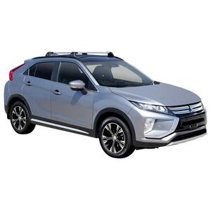 Prorack Silver 2 Bar Aero Flush Bar kit to suit Mitsubishi Eclipse Cross 5dr SUV (2017 - Current)