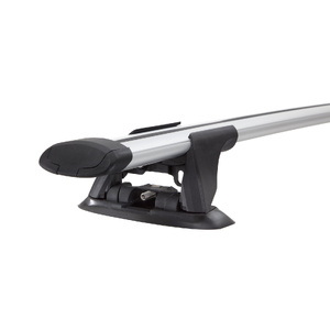 Yakima Silver 2 Bar Aero Thru Bar Rail Mount Crossbar Kit for Holden Captiva 7 5dr SUV (10/2006 - 2018)