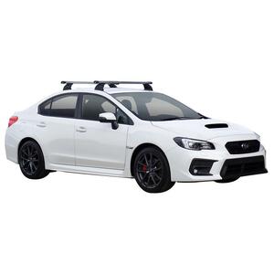 Prorack Silver 2 Bar Heavy Duty Through Bar kit to suit Subaru WRX STI 4dr Sedan (2015 - 5/2022)