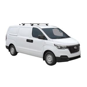 Prorack Black 2 Bar Heavy Duty Through Bar kit to suit Hyundai iMax 5dr MPV (2017 - 2021)