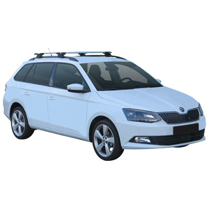Prorack Silver 2 Bar Aero Through Bar kit to suit Skoda Fabia Combi 5dr Wagon (2018 - Current)