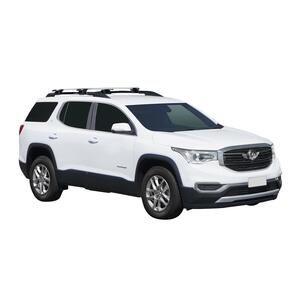 Prorack Silver 2 Bar Aero Through Bar kit to suit Holden Acadia 5dr SUV (10/2018 - 2020)