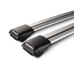 Yakima Silver 2 Bar Aero Rail Bar Rail Mount Crossbar Kit for Citroen C5 Aircross 5dr SUV (07/2019 - On)
