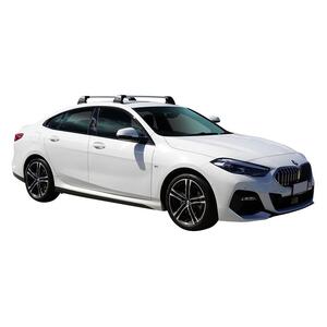 Prorack Silver 2 Bar Aero Flush Bar kit to suit BMW 2 Series F44 Gran Coupe 4dr Coupe (3/2020 - Current)