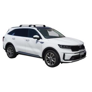 Prorack Black 2 Bar Aero Flush Bar kit to suit Kia Sorento 5dr SUV (8/2020 - Current)