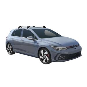 Prorack Silver 2 Bar Aero Flush Bar kit to suit Volkswagen Golf Mk8 5dr Hatch (2021 - Current)