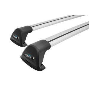 Prorack Silver 2 Bar Aero Flush Bar kit to suit Peugeot 2008 5dr SUV (7/2020 - Current)