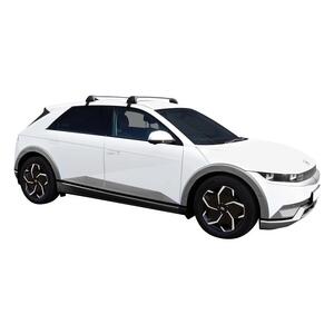 Prorack Silver 2 Bar Aero Flush Bar kit to suit Hyundai Ioniq 5 5dr SUV (2021 - Current)