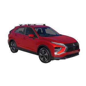 Prorack Black 2 Bar Aero Through Bar kit to suit Mitsubishi Eclipse Cross ES 5dr SUV (2021 - Current)