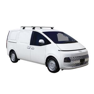 Prorack Black 2 Bar Heavy Duty Through Bar kit to suit Hyundai Staria Load 5dr Van (8/2021 - Current)