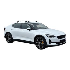 Prorack Black 2 Bar Aero Flush Bar kit to suit Polestar 2 5dr SUV (2021 - Current)