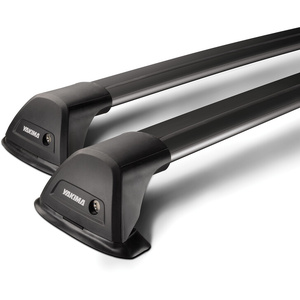 Yakima Black 2 Bar Aero Flush Bar Flush Rail Mount Crossbar Kit for BYD Atto 3 5dr SUV (09/2022 - On)