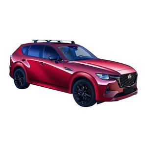 Prorack Black 2 Bar Aero Through Bar kit to suit Mazda CX-60 5dr SUV (2023 - Current)