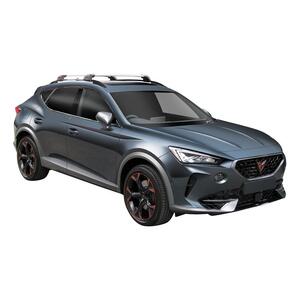 Prorack Silver 2 Bar Aero Flush Bar kit to suit Cupra Formentor VZx 5dr SUV (10/2022 - Current)