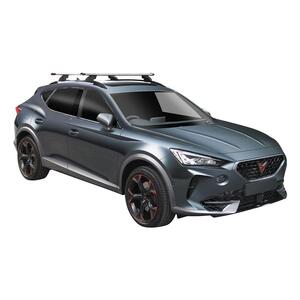 Prorack Silver 2 Bar Heavy Duty Through Bar kit to suit Cupra Formentor VZx 5dr SUV (10/2022 - Current)