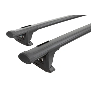 Prorack Black 2 Bar Aero Through Bar kit to suit Volkswagen Amarok Double Cab 4dr Ute (5/2023 - Current)