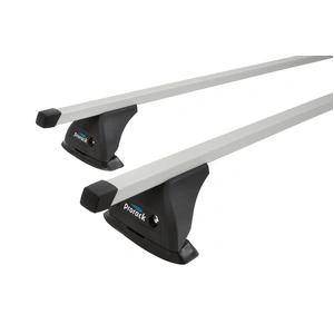 Prorack Silver 2 Bar Standard Through Bar kit to suit Volkswagen Amarok Double Cab 4dr Ute (5/2023 - Current)