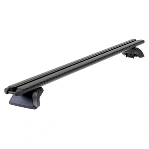 Yakima Black 2 Bar TrimHD Thru Bar Flush Rail Mount Crossbar Kit for Audi Q8/SQ8 5dr SUV (2018 - On)