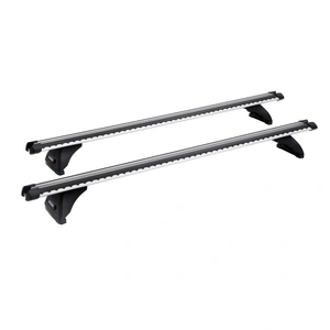 Prorack Silver 2 Bar Heavy Duty Through Bar kit to suit Volkswagen Amarok Double Cab 4dr Ute (5/2023 - Current)