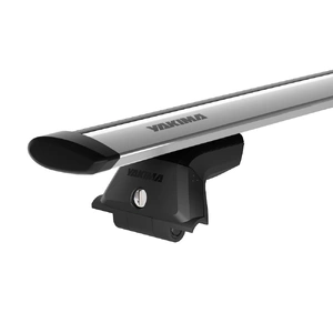 Yakima Silver 2 Bar JetStream Thru Bar Fixed Point Mount Crossbar Kit for Mazda CX-60 5dr SUV (2023 - On)