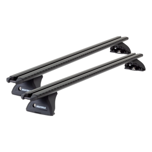 Yakima Black 2 Bar TrimHD Thru Bar Fixed Point Mount Crossbar Kit for Mercedes-Benz Valente 5dr Van (2015 - On)