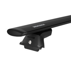 Yakima Black 2 Bar JetStream Thru Bar Fixed Point Mount Crossbar Kit for Mercedes-Benz EQS 5dr SUV (2023 - On)