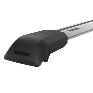 Yakima Silver 2 Bar JetStream Flush Bar Track Mount Crossbar Kit for Toyota HiLux Rogue (Rear Cargo) 4dr Ute (2021 - On)